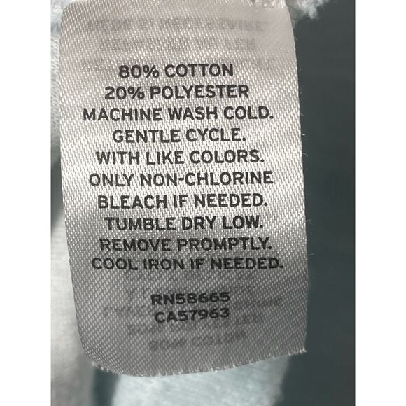 1901 Nordstrom Mens Light Blue Henley Long Sleeve Shirt Size Large NWOT - Picture 3 of 4